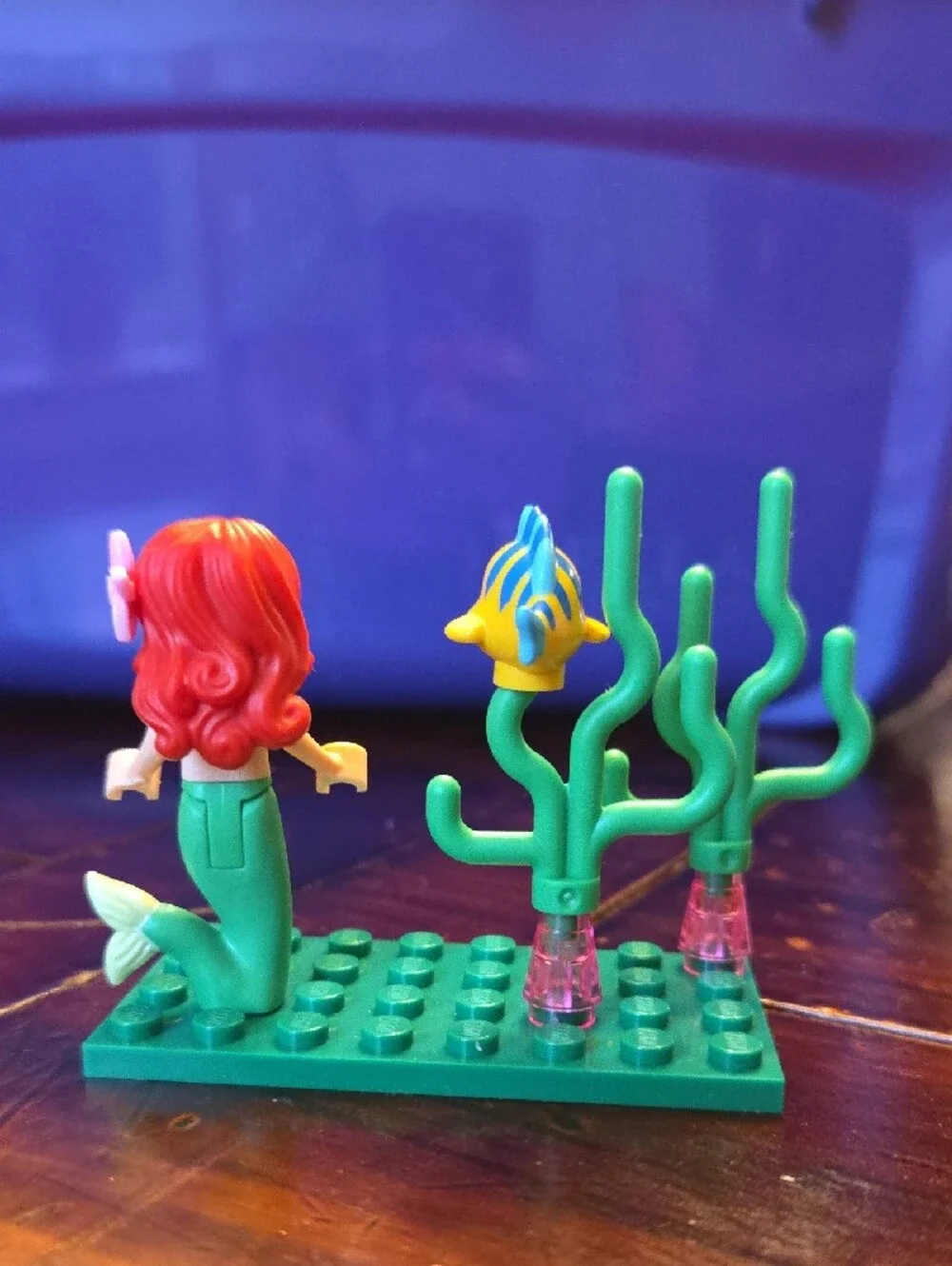Lego Ariel And Flounder Minifigure